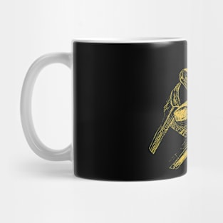 MF Doom Mask Yellow Mug